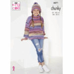 King Cole Knitting Pattern 6071