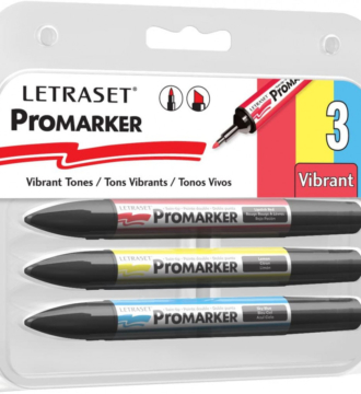 Letraset ProMarker Set of 3 Vibrant Tones