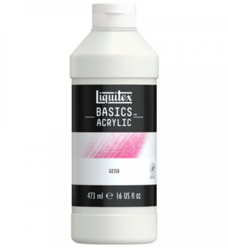 Liquitex Basics Acrylic White Gesso 473ml