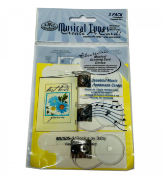 Royal & Langnickel Create A Card Musical Tunes - Rock a by Baby