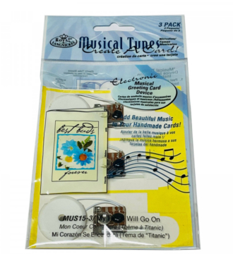 Royal & Langnickel Create A Card Musical Tunes - My Heart Will Go On