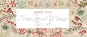 Lewis & Irene New Forest Winter Flannel Collection SOLD BY THE METRE