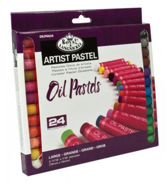 Royal & Langnickel 24 Large Oil Pastels
