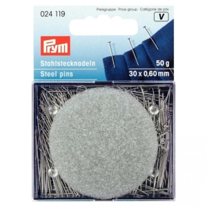 Prym straight steel pins
