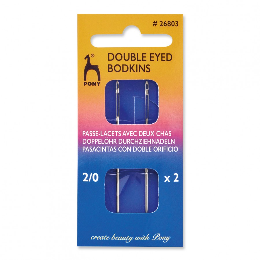 Pony Double Eyed Bodkins