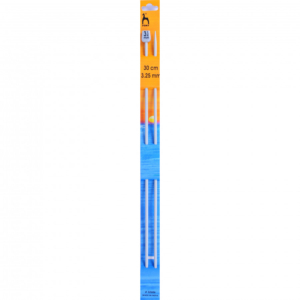 Pony Classic Single Pointed Knitting Pins Pair 30cm