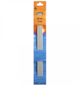 Pony Classic Double Pointed Knitting Pins (Set of 5) 20cm