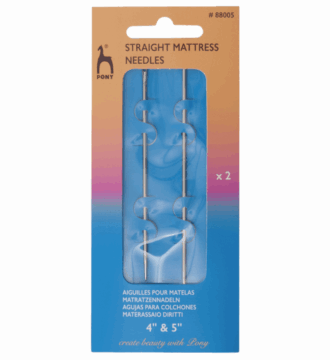 Pony Mattress Hand Sewing Needles - Straight