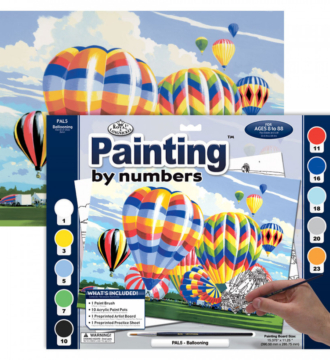 Adult Paint By Numbers Ballooning