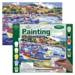 Adult Paint By Numbers Mediterranean Fishing Boat