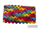 Rainbow Ric Rac Braid (Per Metre)