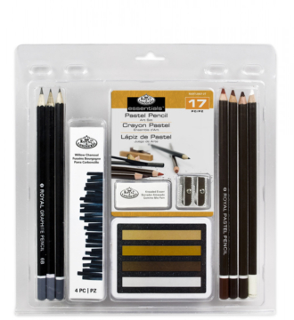 Royal & Langnickel 17 Piece Pastel Pencil Set