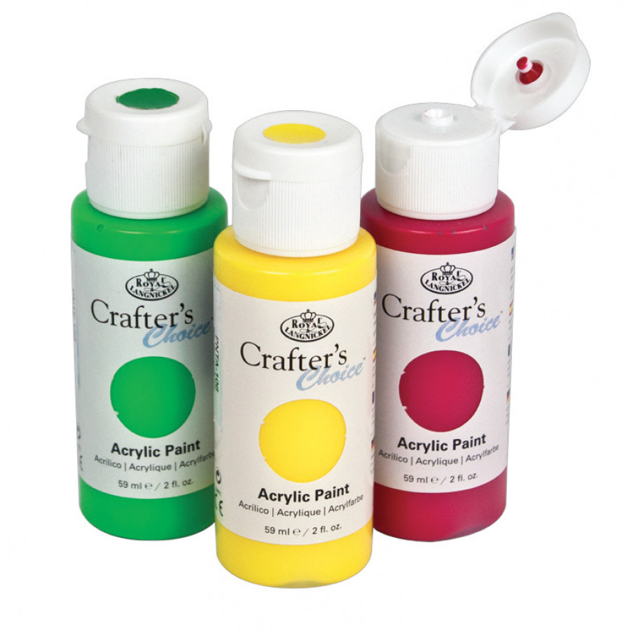 Crafter's Choice Fluorescent Acrylic Paint 59ml