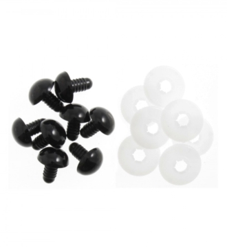 Solid Safety Eyes Black