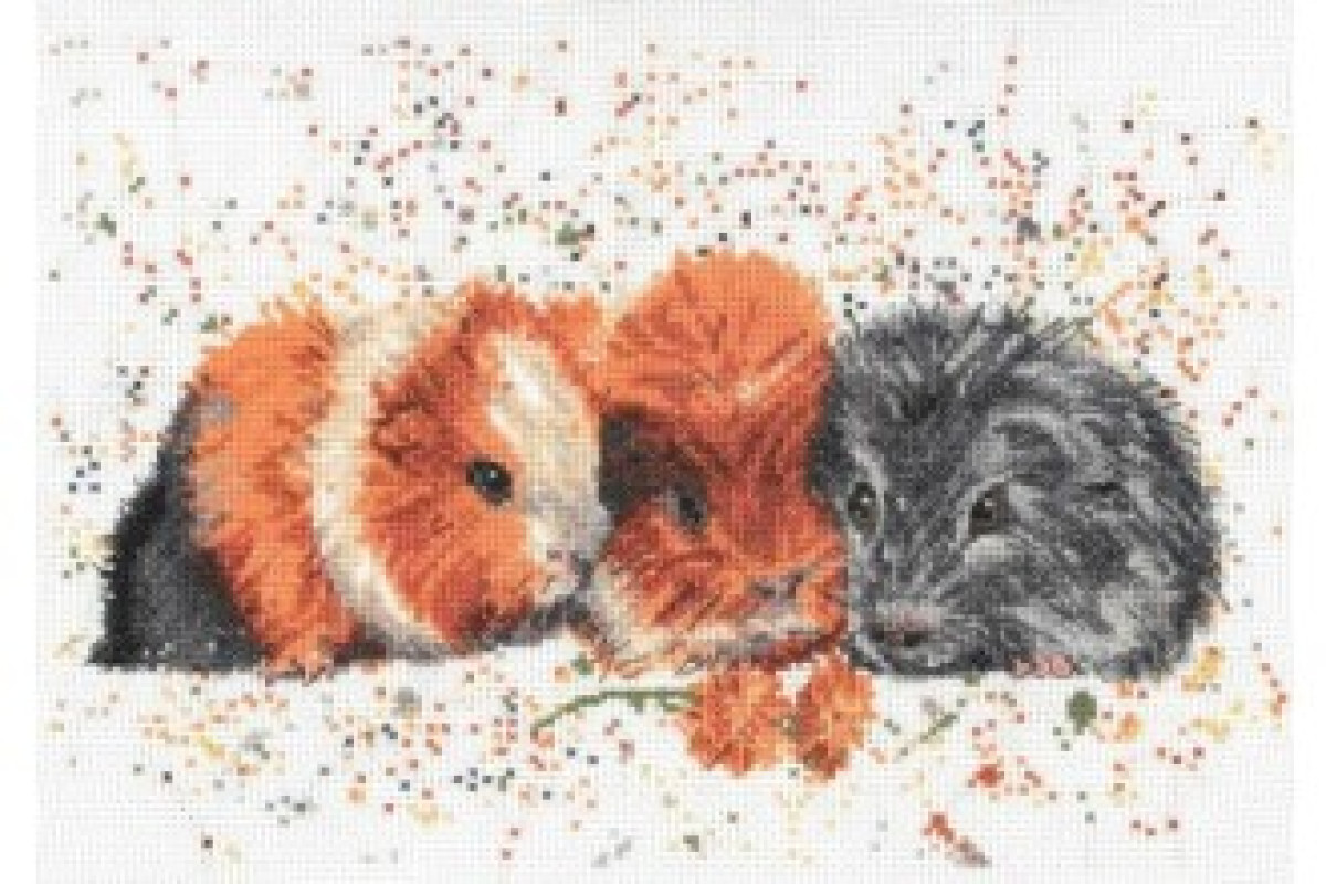Bree Merryn Snap, Crackle & Pop Cross Stitch Kit  12X8"