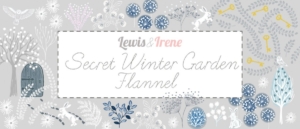 Lewis & Irene Secret Garden Flannel SOLD BY THE METRE