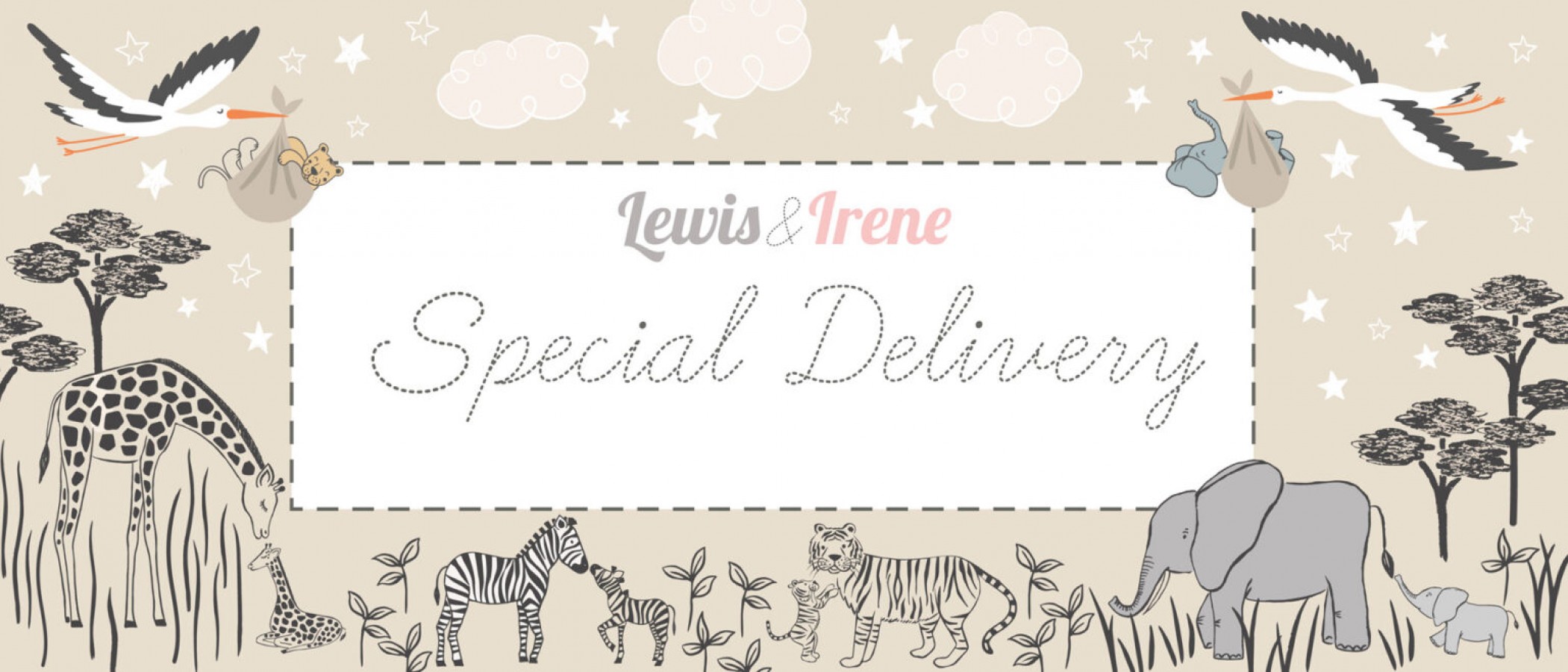 Lewis & Irene Fabric - Special Delivery Collection