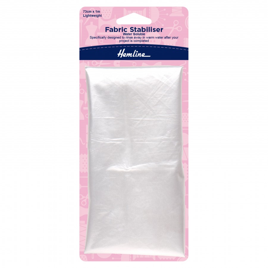 Hemline Water Soluble Fabric Stabilizer