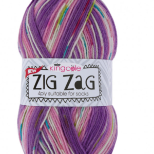 King Cole Zig Zag Sock Yarn