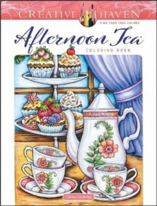 Creative Haven - Afternoon Tea Colouring Book
