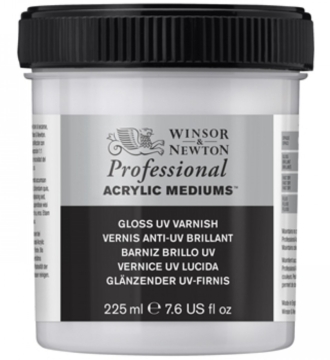 Winsor & Newton Artists' Acrylic Gloss UV Varnish 225ml
