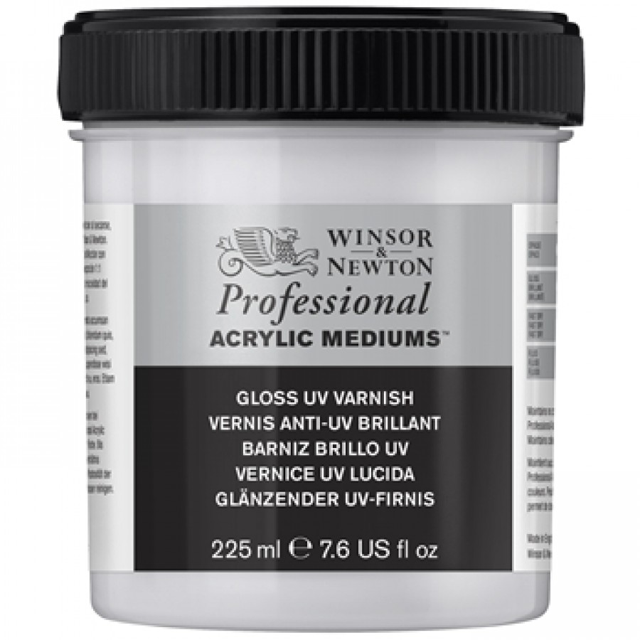 Winsor & Newton Artists' Acrylic Gloss UV Varnish 225ml