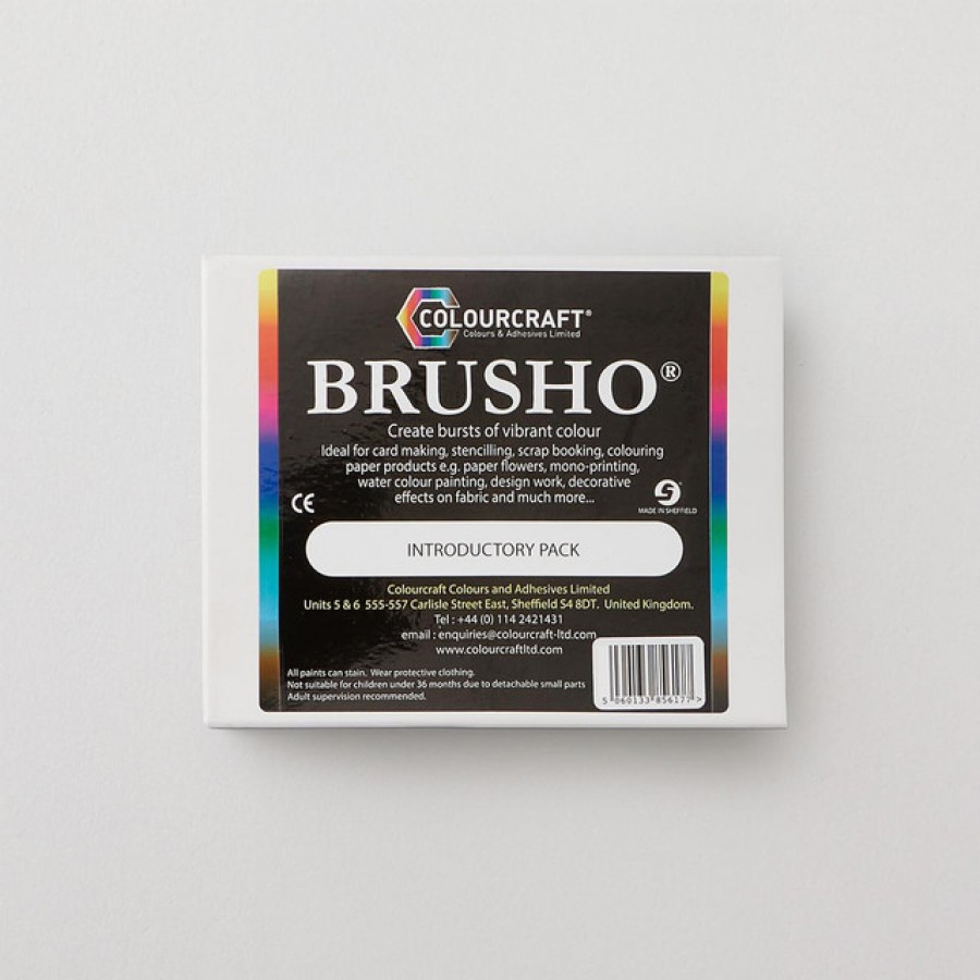 Colourcraft Brusho Introductory Pack Of 5 Colours