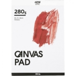 A4 White Canvas Pad
