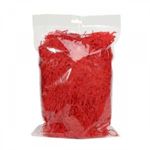 Shredded Tissue Paper Red 100g