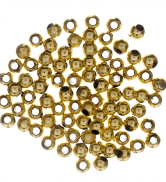 Gold Plated Beads 3mm