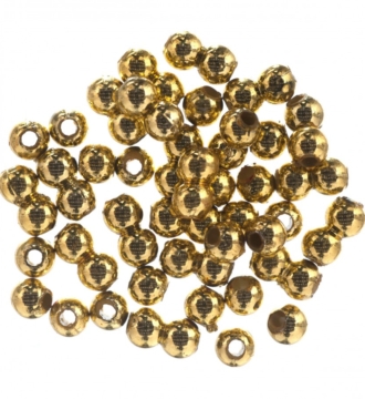Gold Plated Beads 4mm