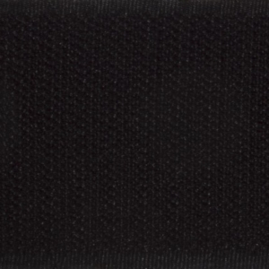 Stick-On Hook Tape 50mm Black  (Velcro) per metre