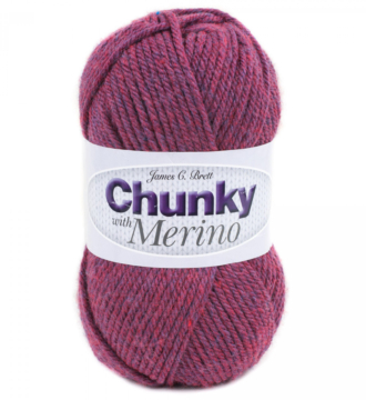 James C Brett Chunky with Merino Wool