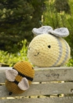 James C Brett Crochet Pattern JB936 Bonnie & Brucie Bumble Bees