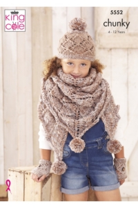 King Cole Knitting Pattern 5552