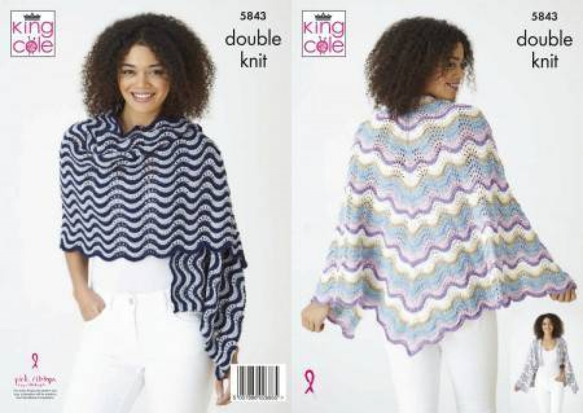 King Cole Knitting Pattern 5843
