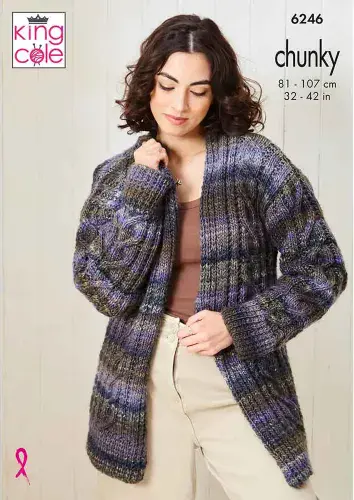 King Cole Knitting Pattern 6246