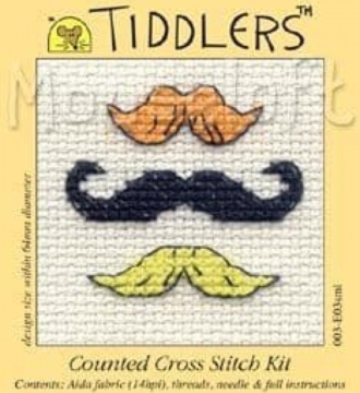 Moustaches Tiddler Kit