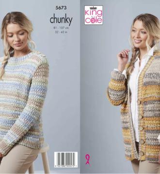 King Cole  Knitting Pattern 9185