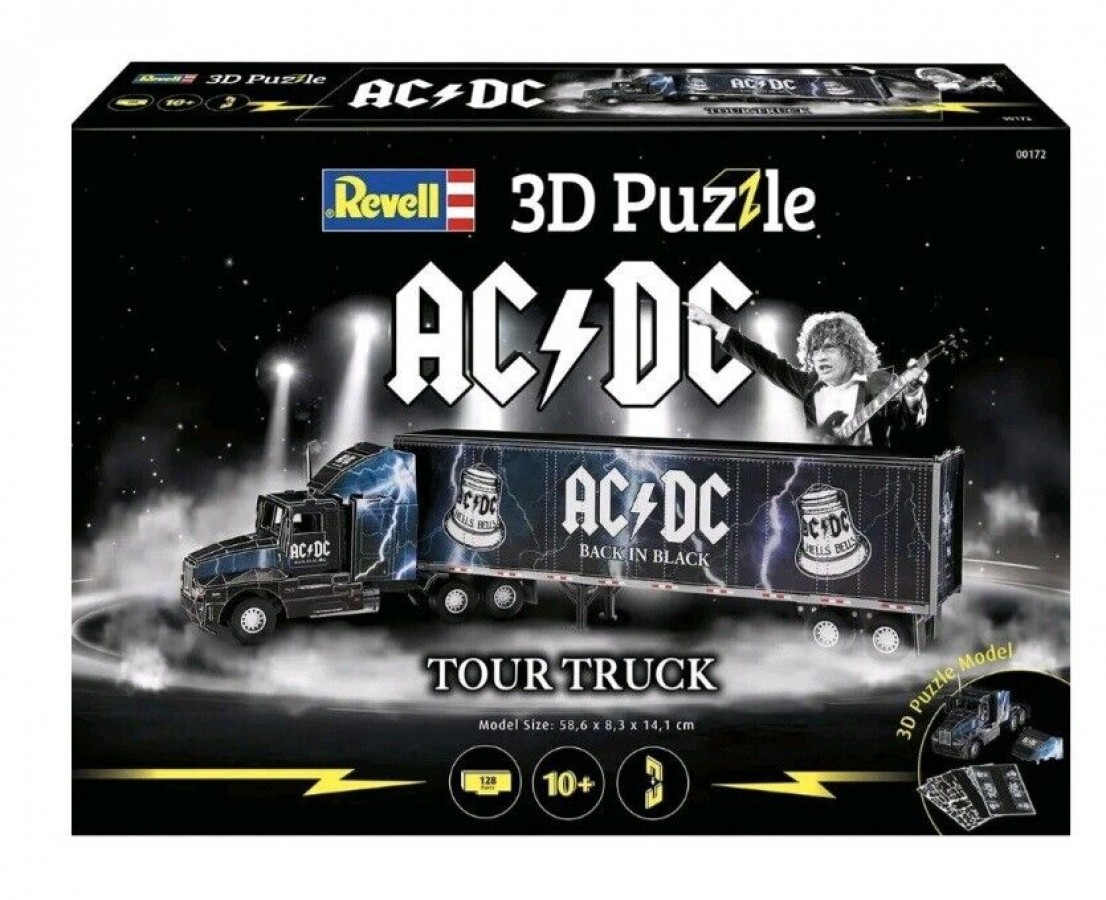 Revell 3D Puzzle AC/DC Tour Truck Model Kit