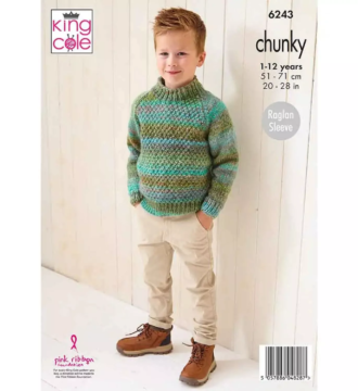 King Cole Knitting Pattern 6247