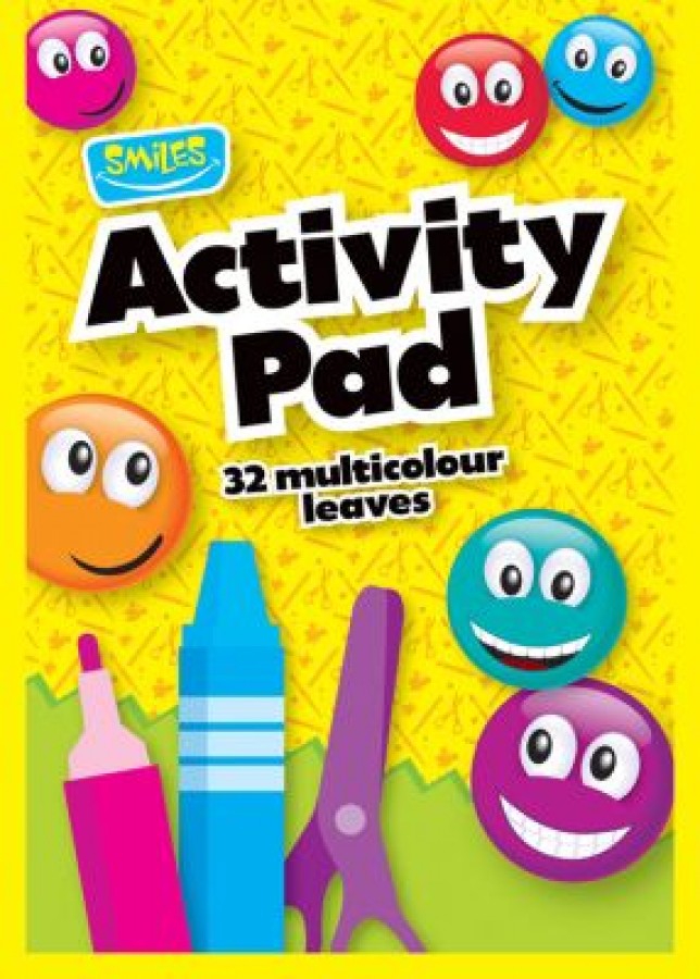 Smiles A4 Activity Pad