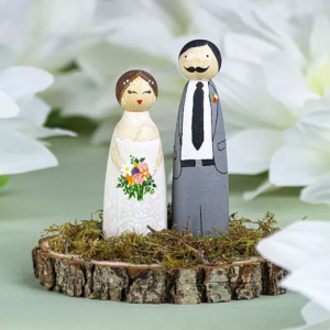 Stafil Bare Wood Peg Figure