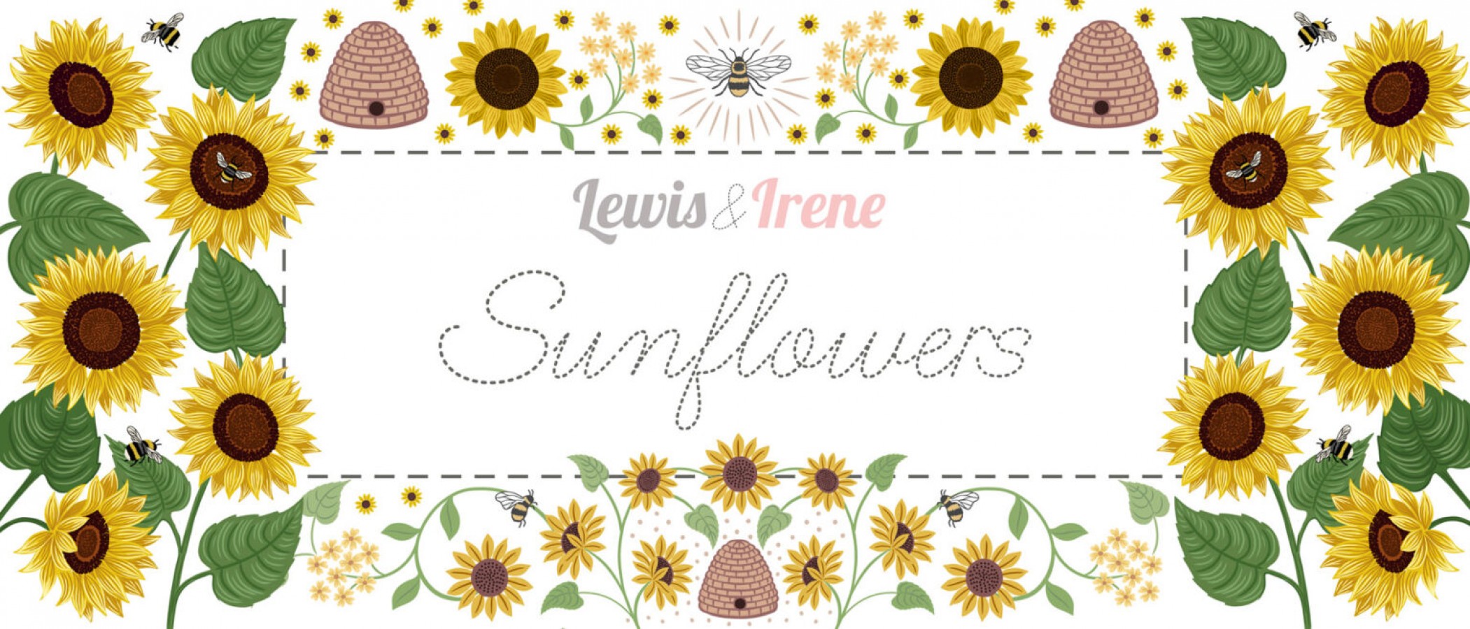 Lewis & Irene Fabric - Sunflower Collection