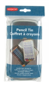 Derwent Pencil Tin Double Layered Empty