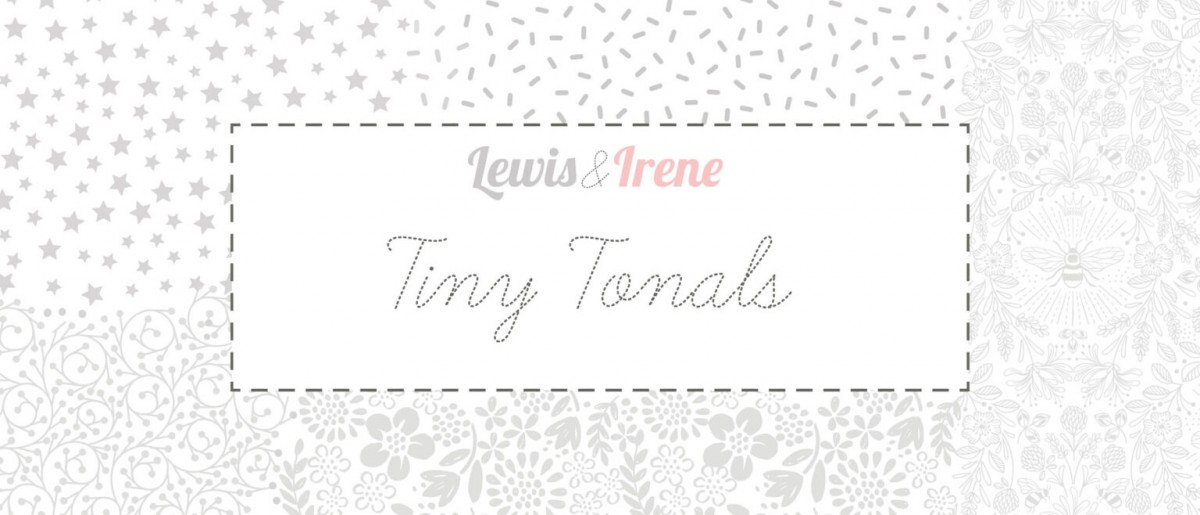 Lewis & Irene Fabric - Tiny Tonals Collection