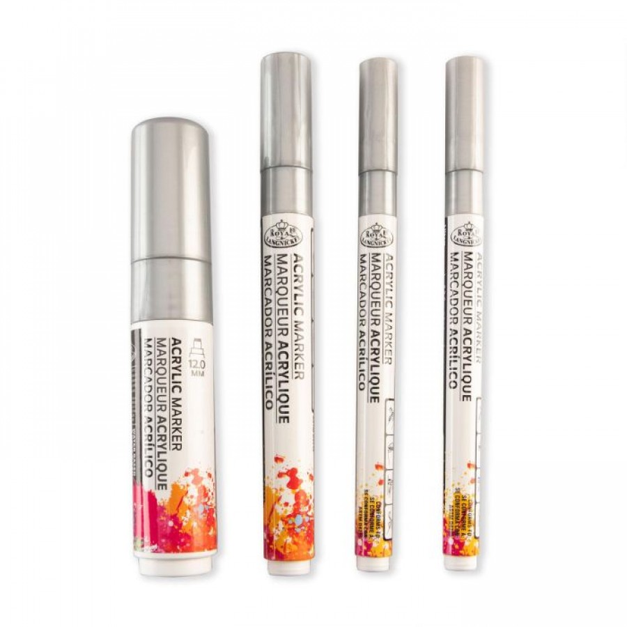 Royal & Langnickel Acrylic Markers 4 Pack