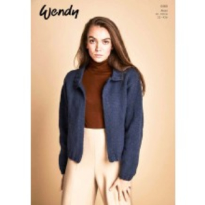 Wendy Wool Knitting Pattern 6165 - Jacket