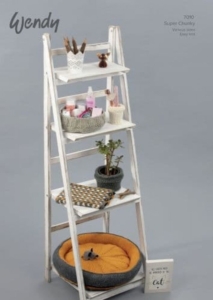 Wendy Wools Cat Bed, Pots & Tablet Covers Knitting Pattern 7010