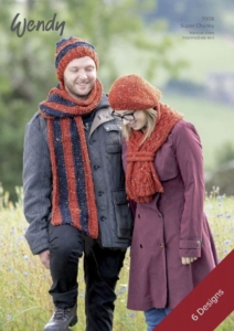 Wendy Wools Hats & Scarfs Pattern 7008